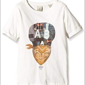 Scotch Shrunk Skull T-Shirt, Size 8